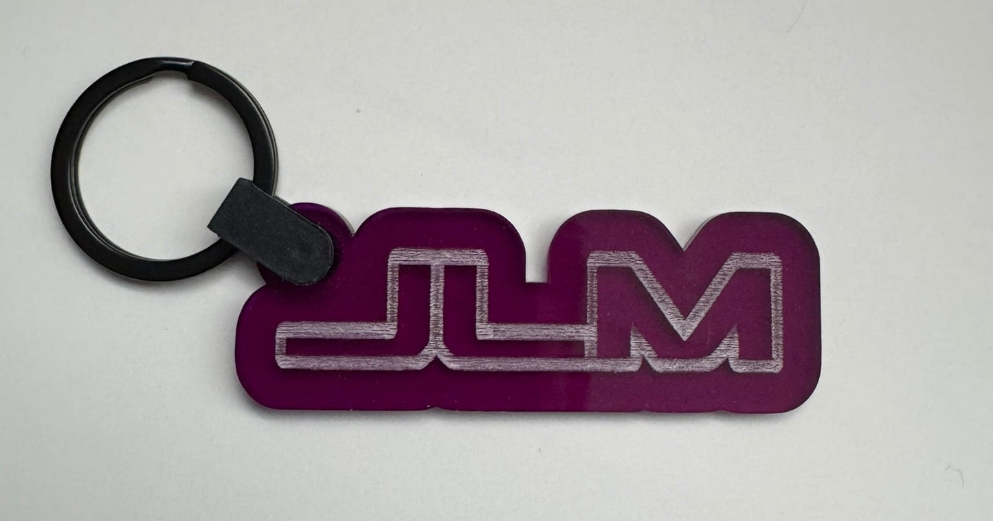 JLM Purple Key Chain